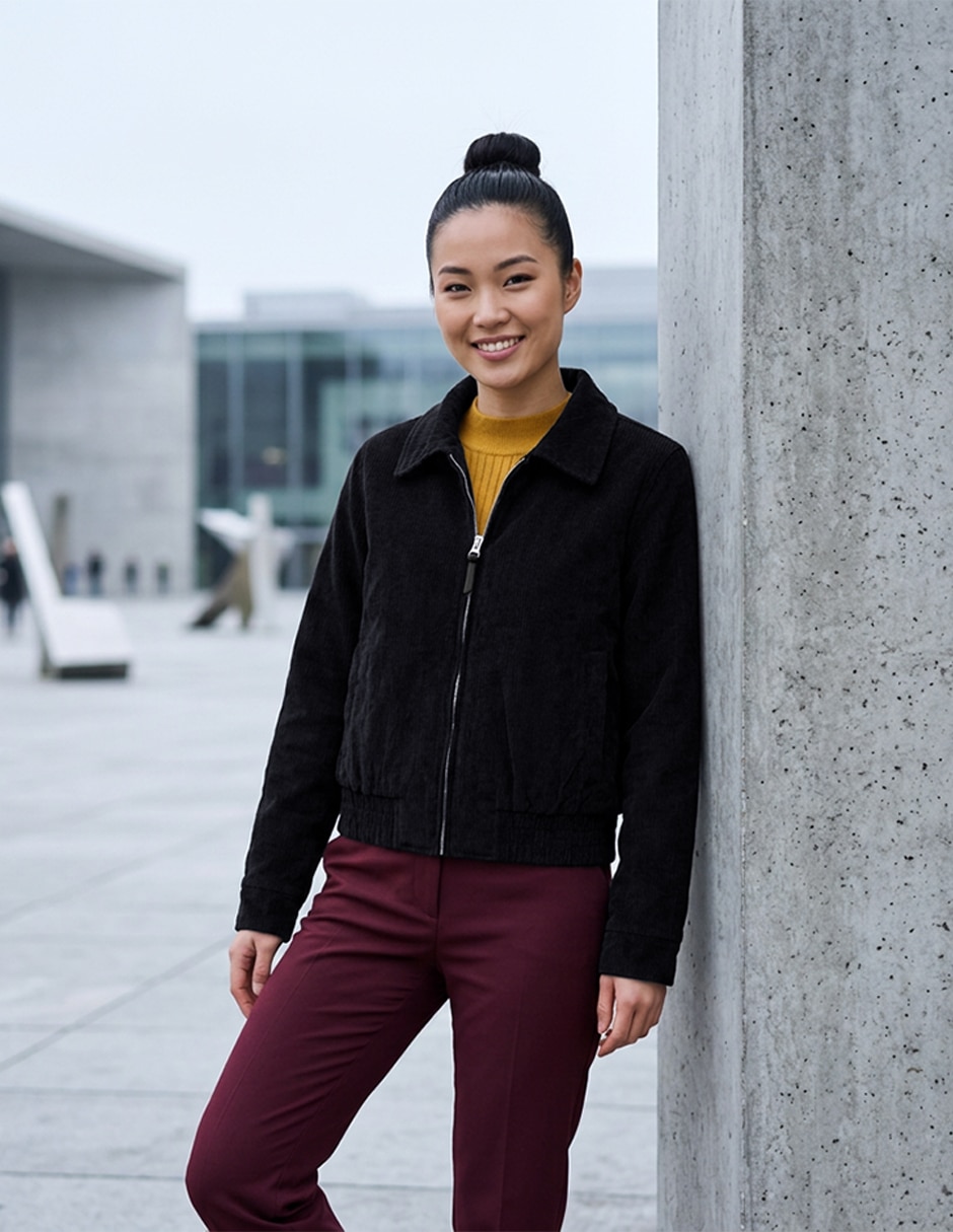 Chamarra bomber para mujer 8