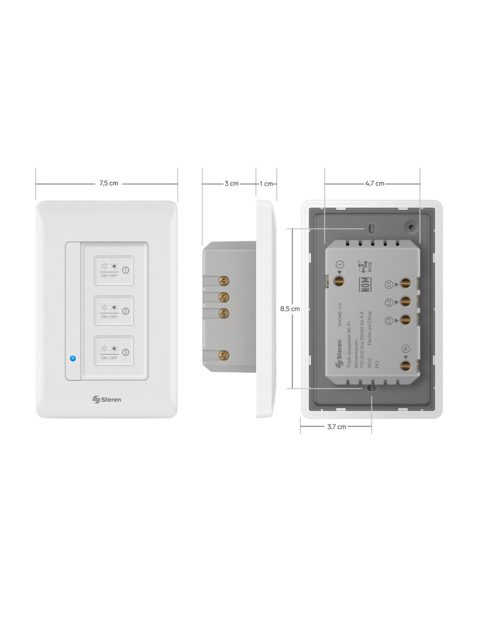 Apagador smart Shome-114 5