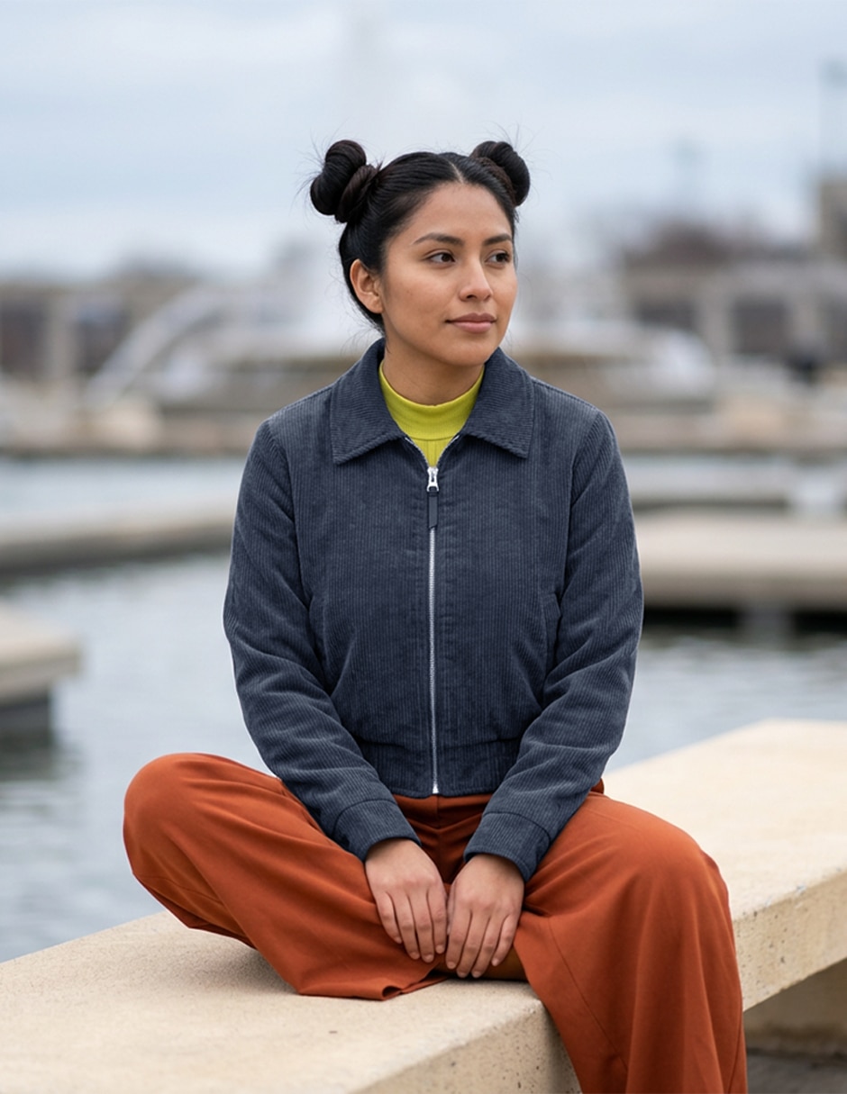 Chamarra bomber para mujer 4