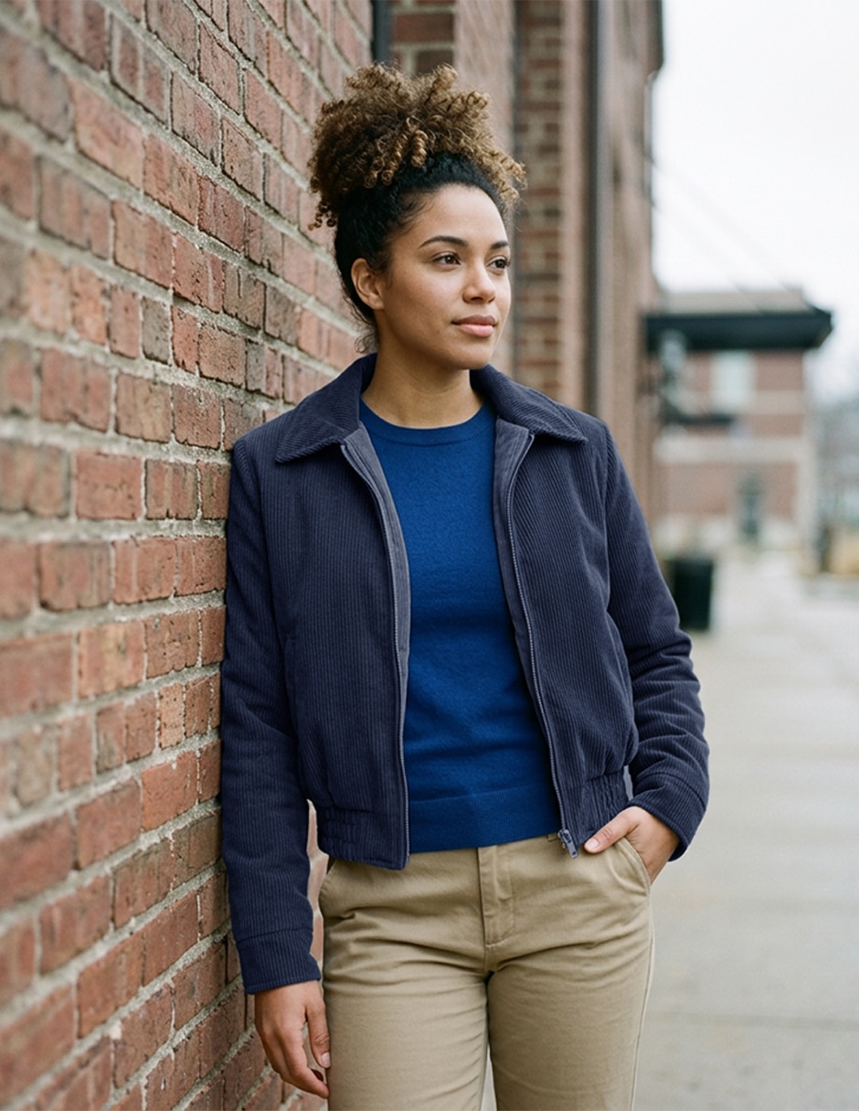 Chamarra bomber para mujer 7