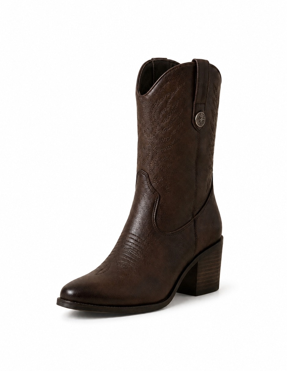 Bota cowboy media pierna mayte para mujer Bota cowboy media pierna mayte para mujer