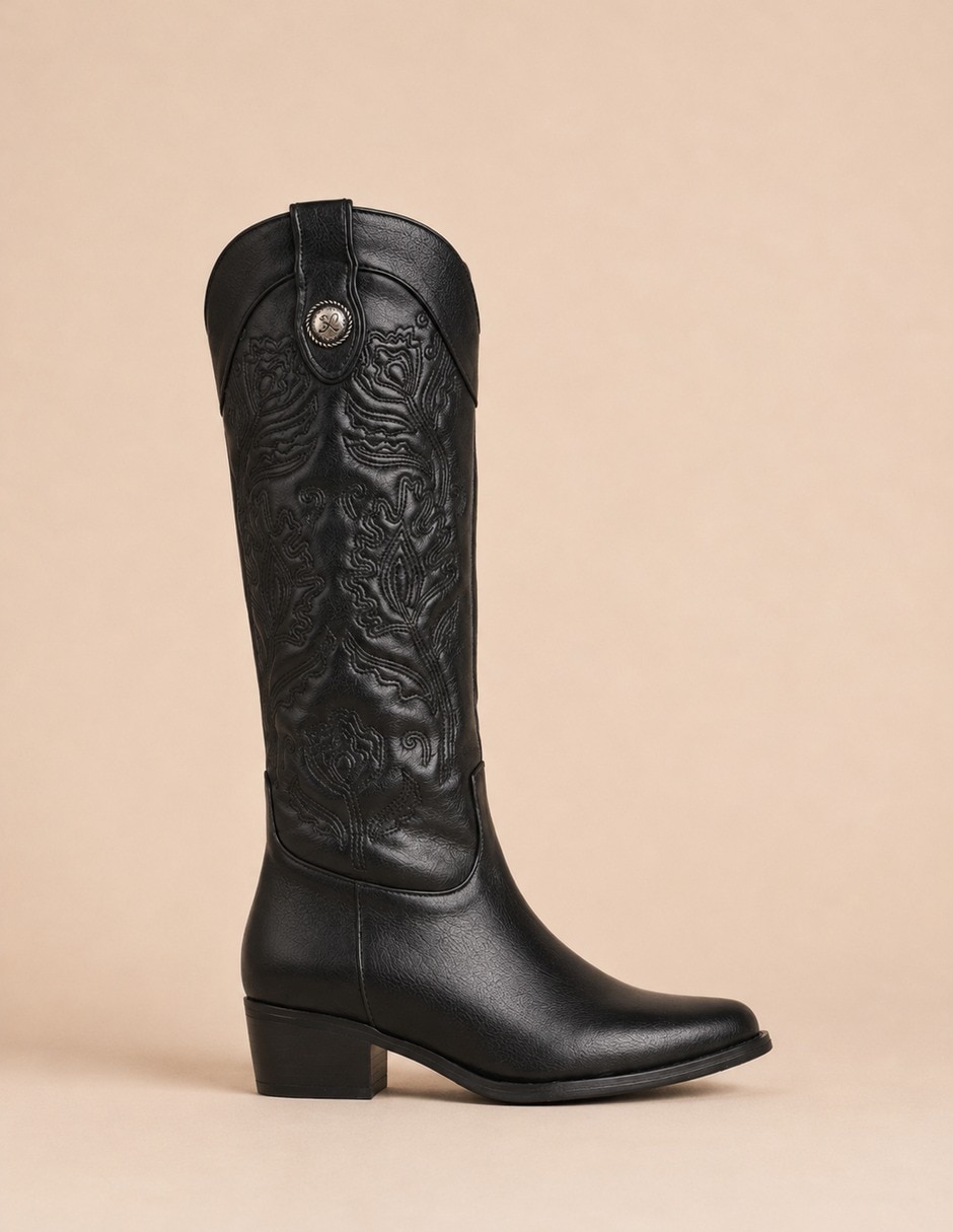 Bota vaquera para mujer 9