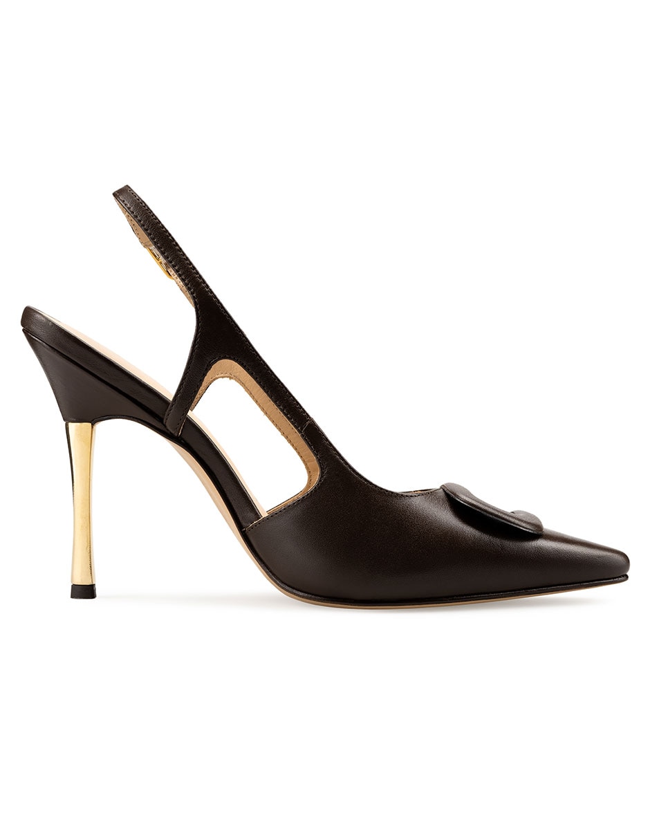 Zapatilla de piel 4