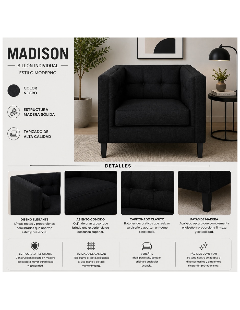 Sillón Madison 3