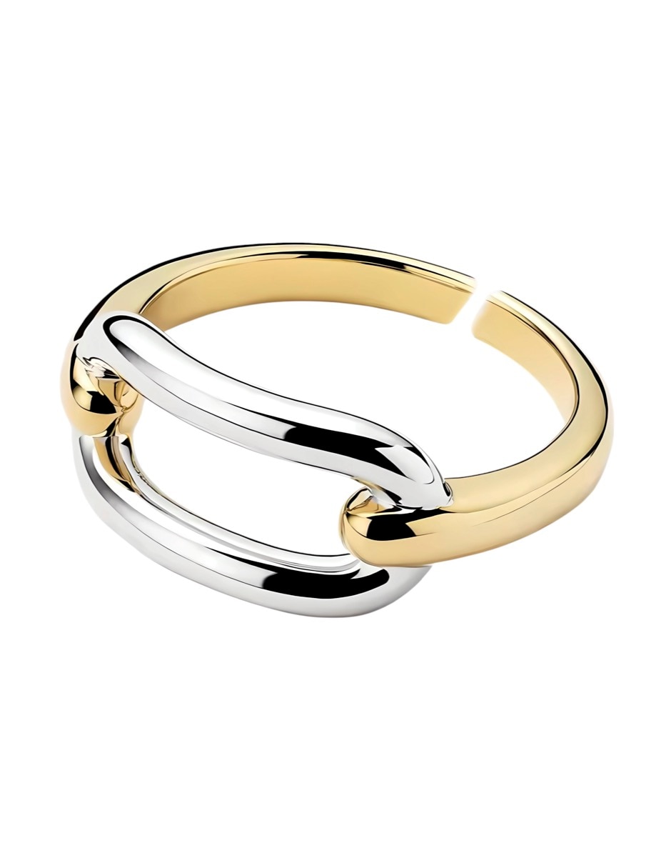 Anillo P 925 de plata brillante