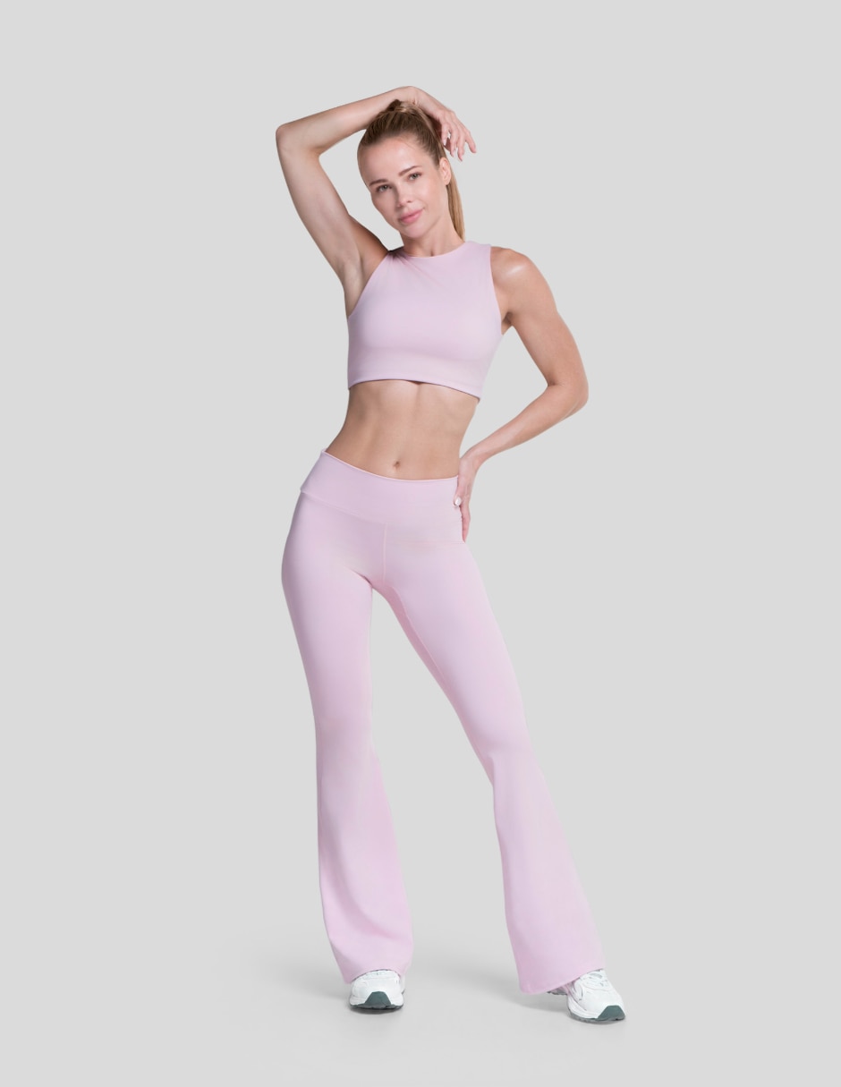 Conjunto deportivo slim con elástico para mujer 1