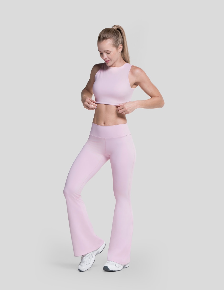 Conjunto deportivo slim con elástico para mujer 4