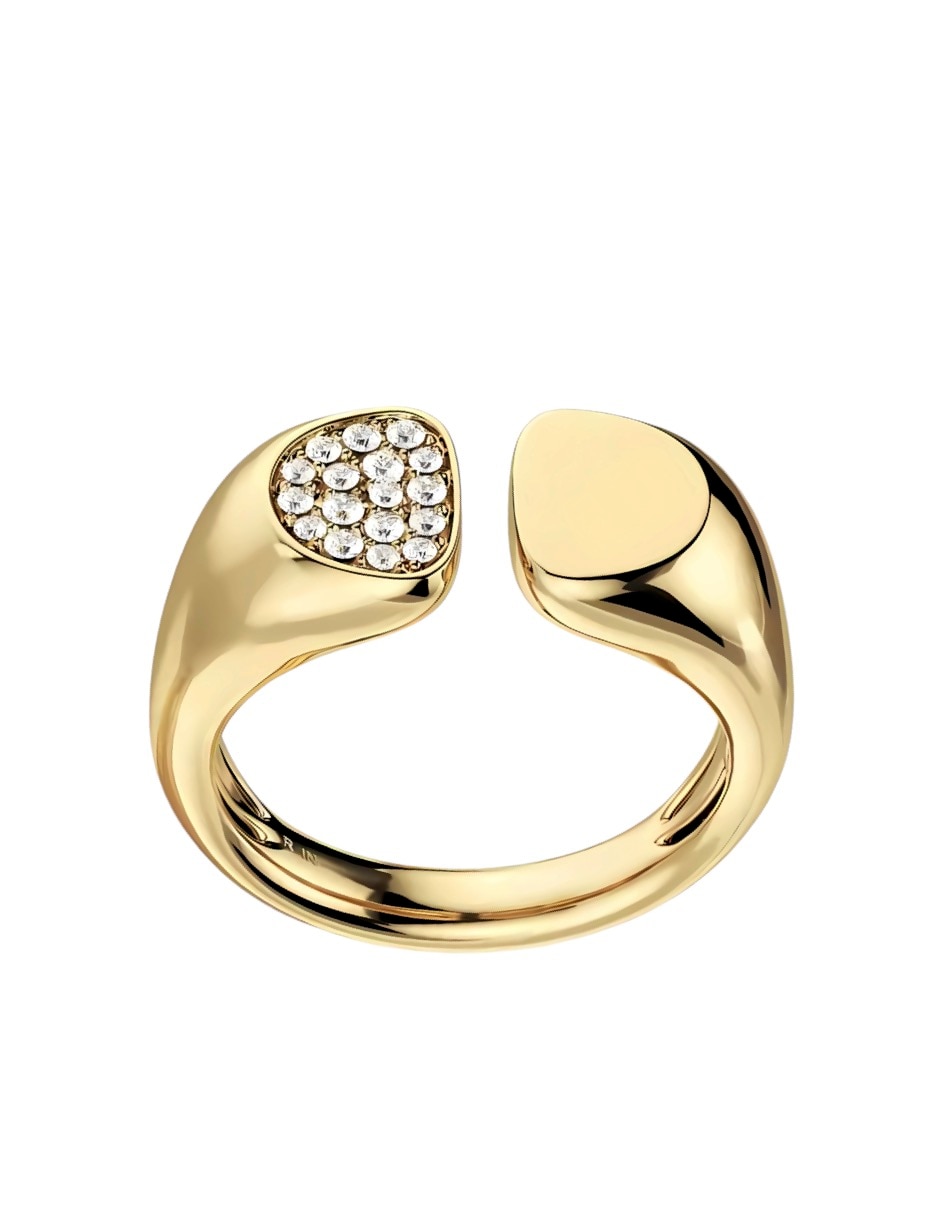 Anillo con gema P 925 de plata circonita brillante