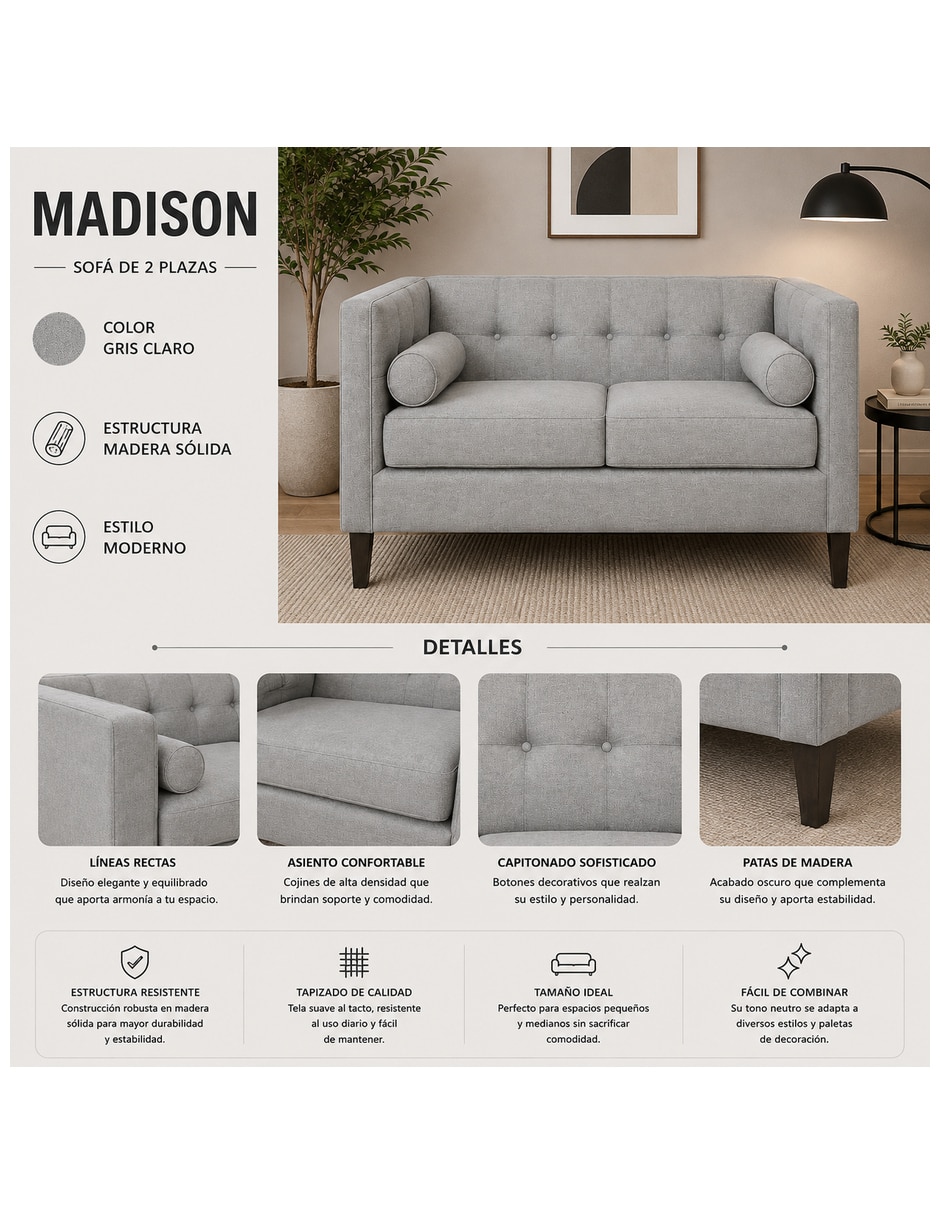 Love seat Madison 3