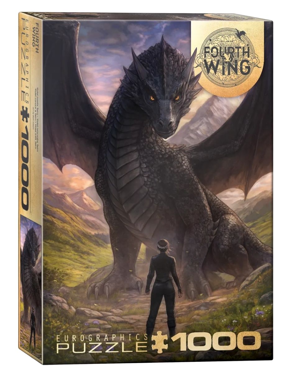 Rompecabezas Dragones Bethany Gilbert: Violet Conoce a Tairn 1000 piezas Rompecabezas Dragones Bethany Gilbert: Violet Conoce a Tairn 1000 piezas