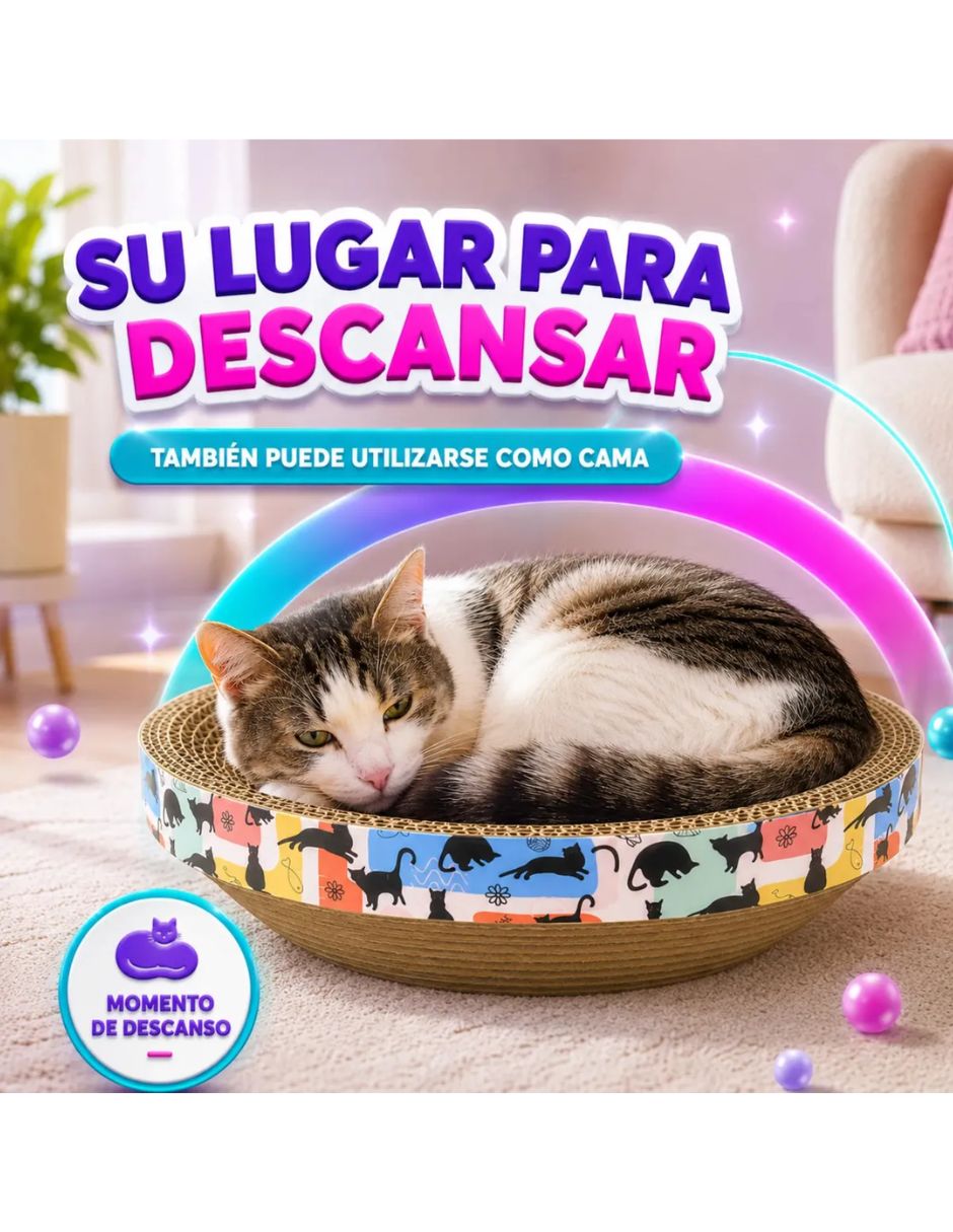 Mueble rascador para gato