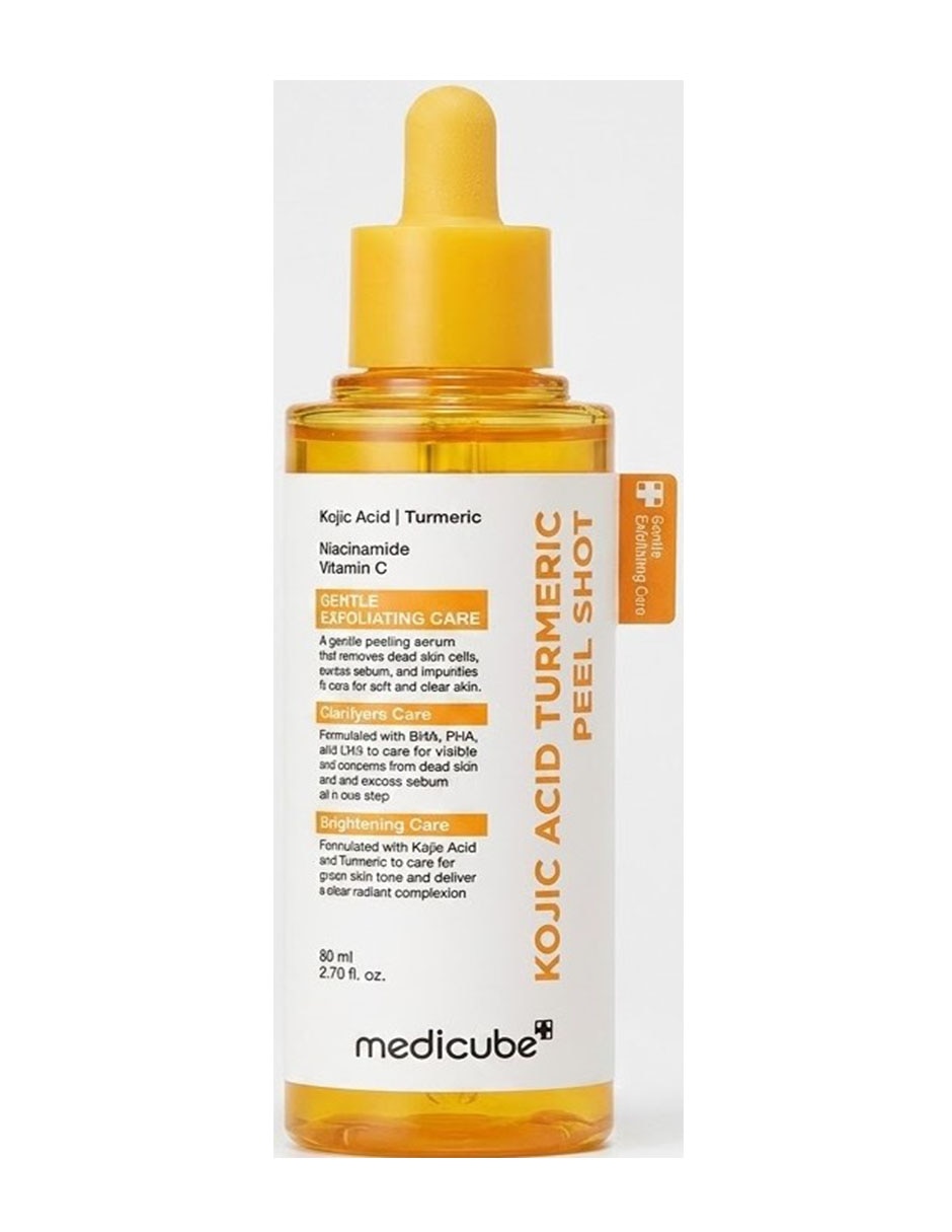 Tónico exfoliante Peeling con ácido kójico y cúrcuma