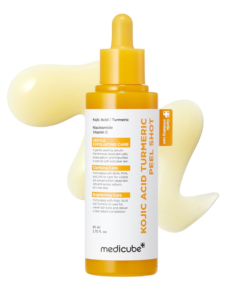 Tónico exfoliante Peeling con ácido kójico y cúrcuma