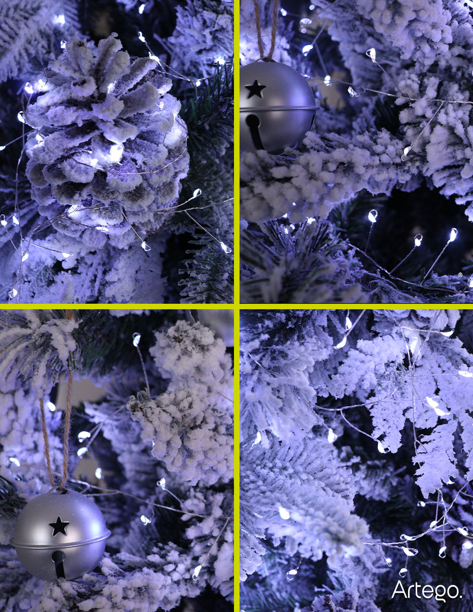 Serie led con 1200 focos 5