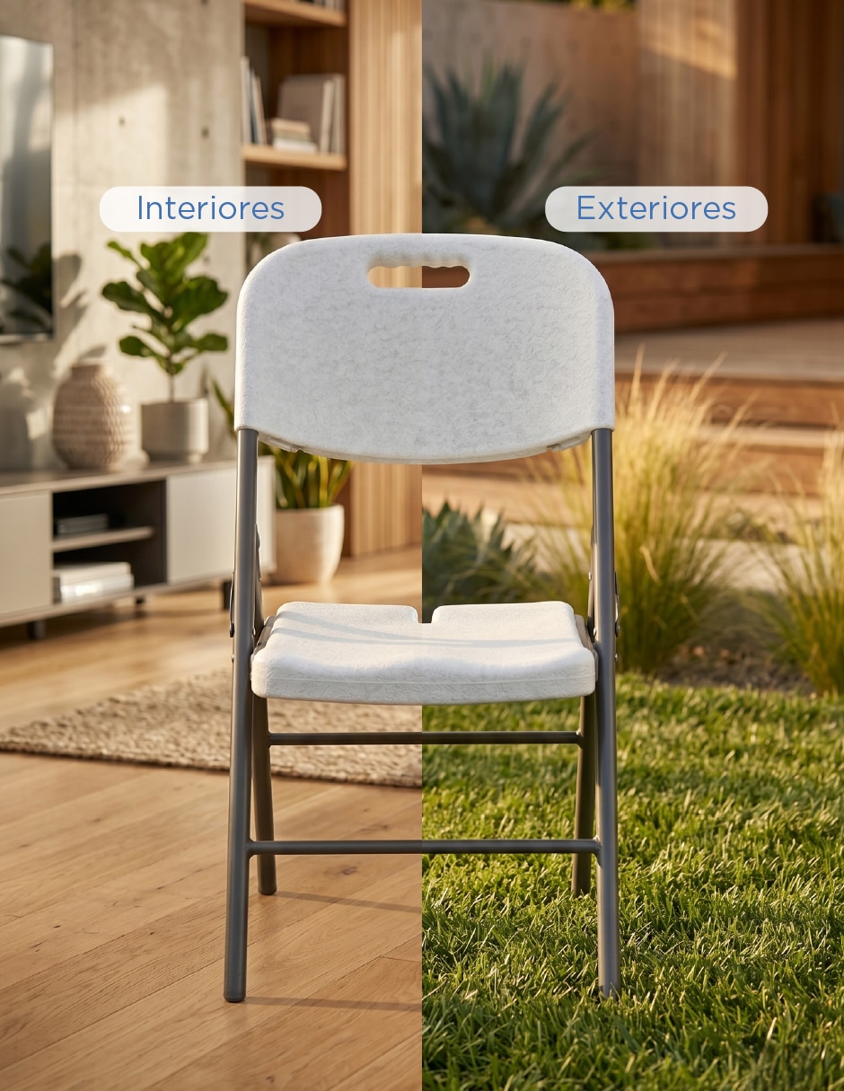 Chevron R Silla plegable set 4 piezas de plástico | Liverpool