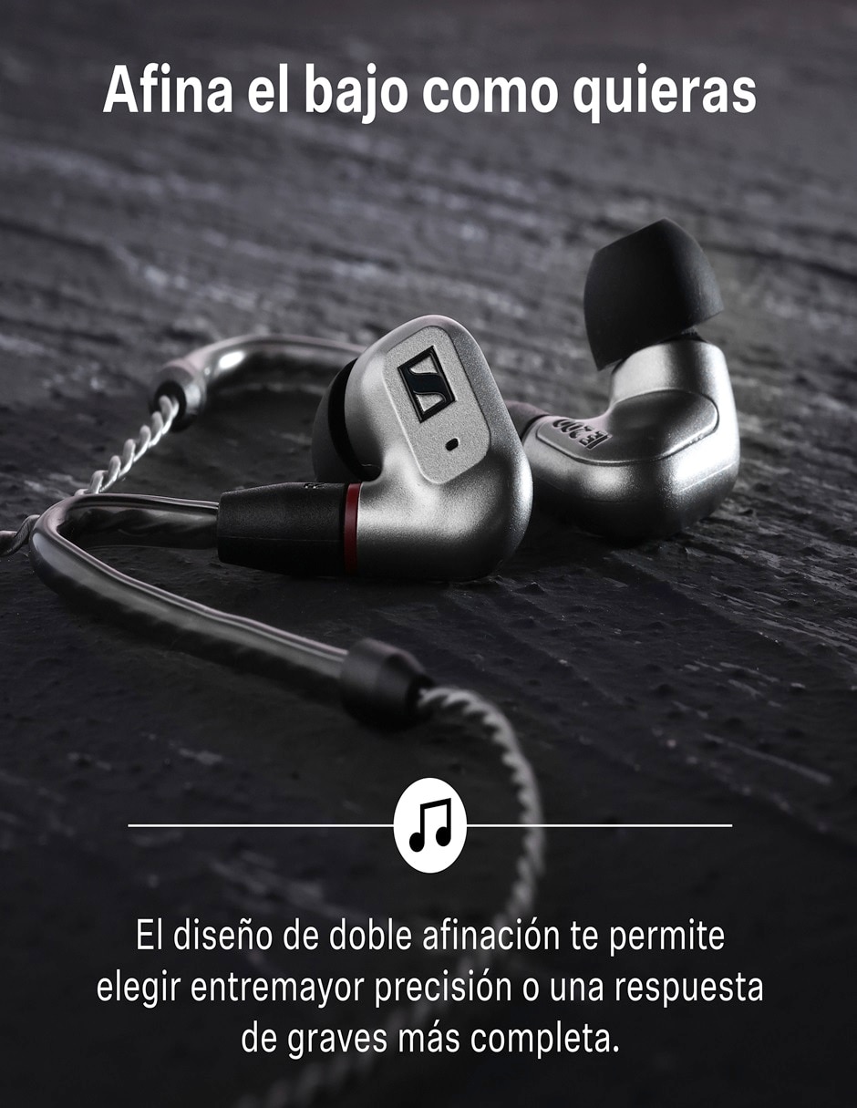 Audífonos In-Ear Ie 200 Silver Edition alámbricos 5
