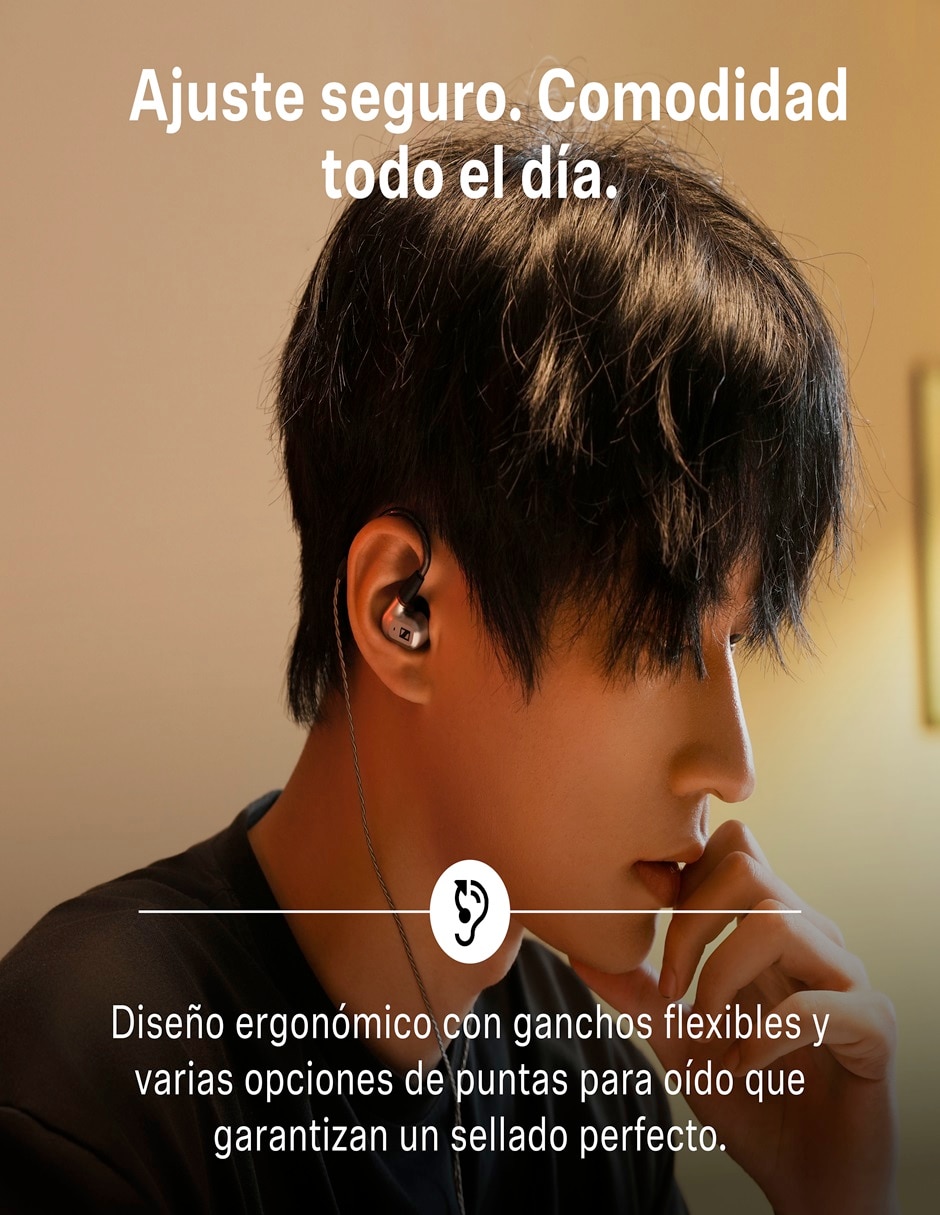 Audífonos In-Ear Ie 200 Silver Edition alámbricos