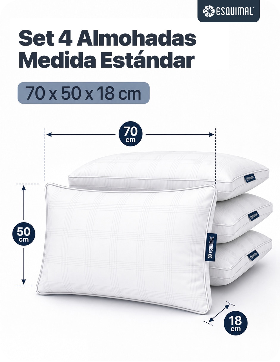 Set de almohada firmeza media 9