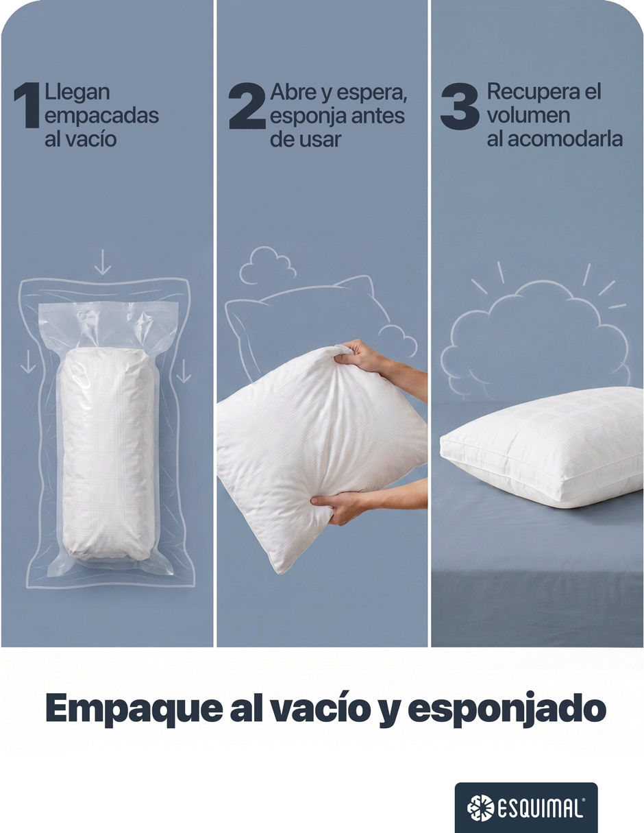 Set de almohada firmeza media 6