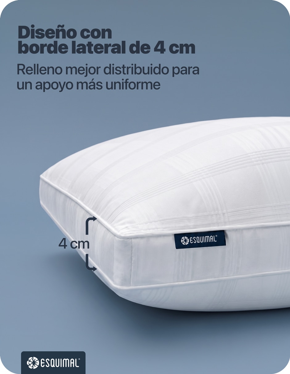 Almohada suavidad y frescura firmeza medio 4