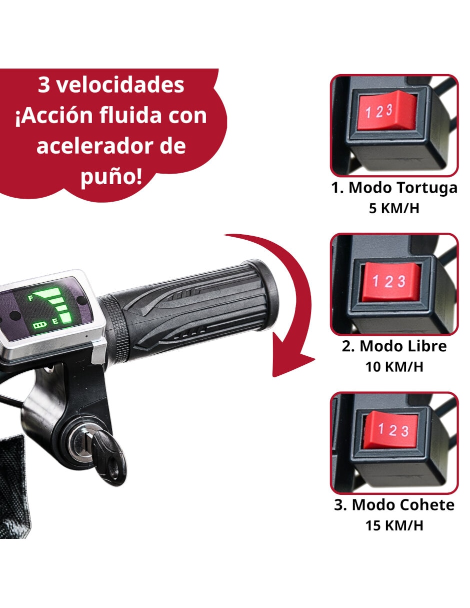 Automóvil montable recargable infantil unisex 3