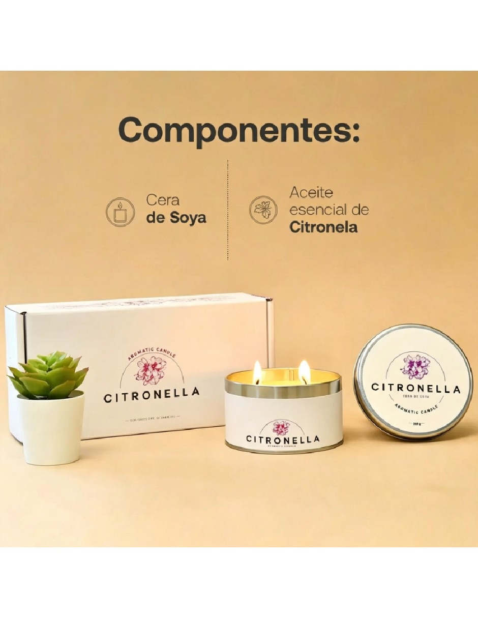 Set de velas aromáticas 2 piezas 2