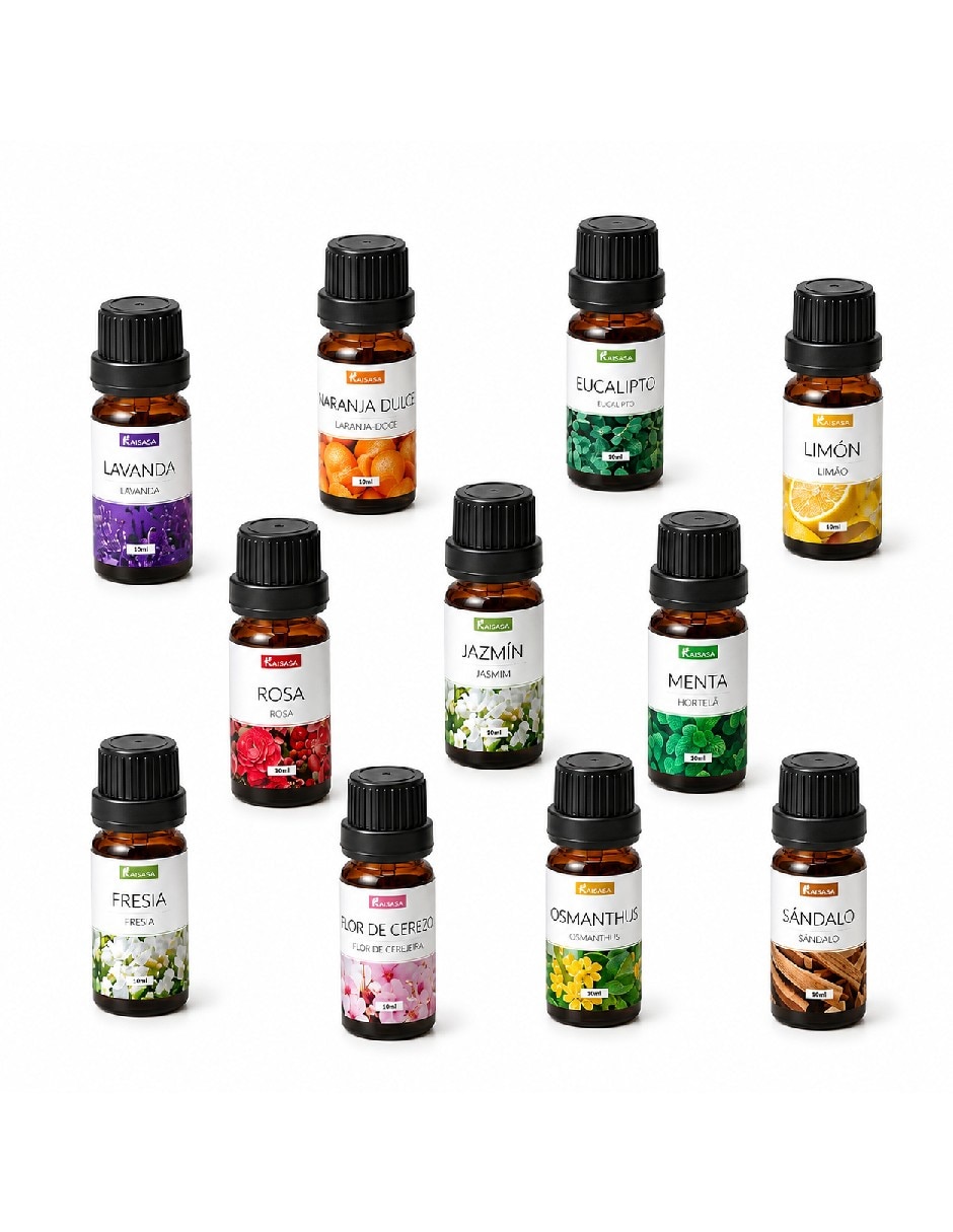 Set aceites de varios aromas