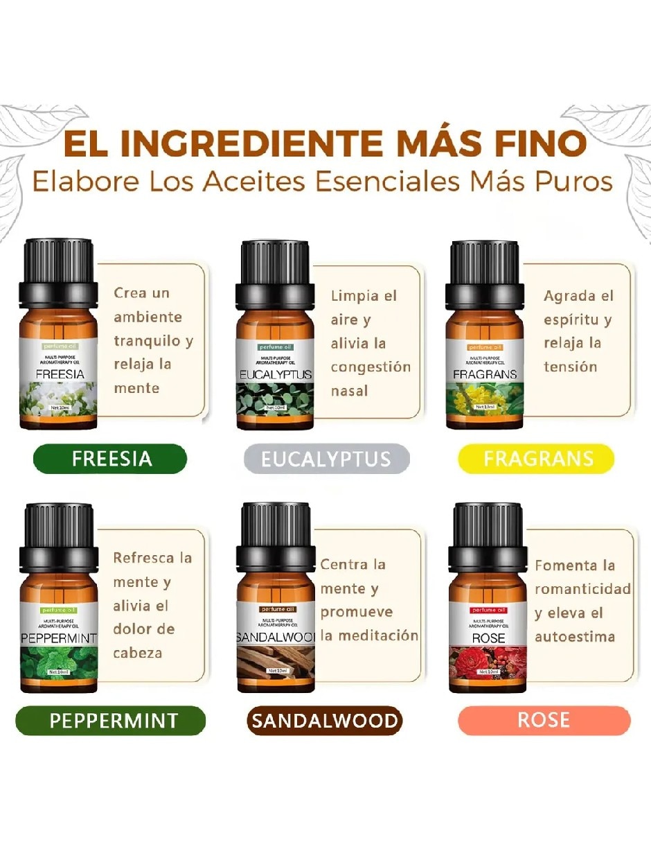 Set aceites de varios aromas 2