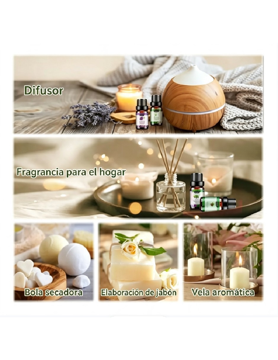 Set aceites de varios aromas 3