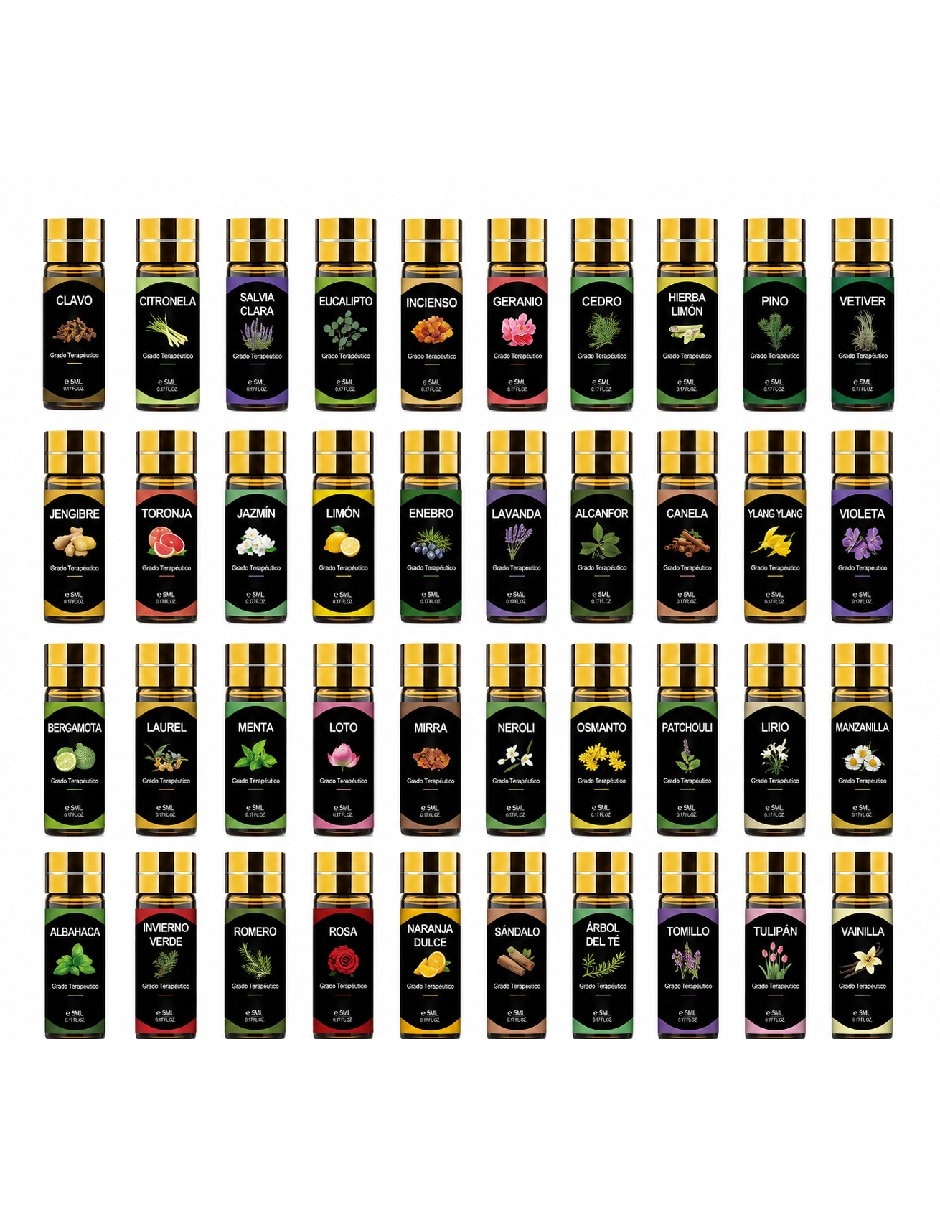 Set aceites de varios aromas