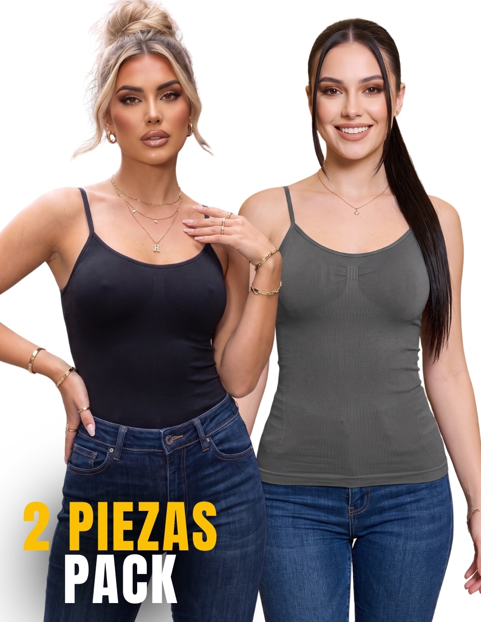 Set blusa sin manga para mujer 9