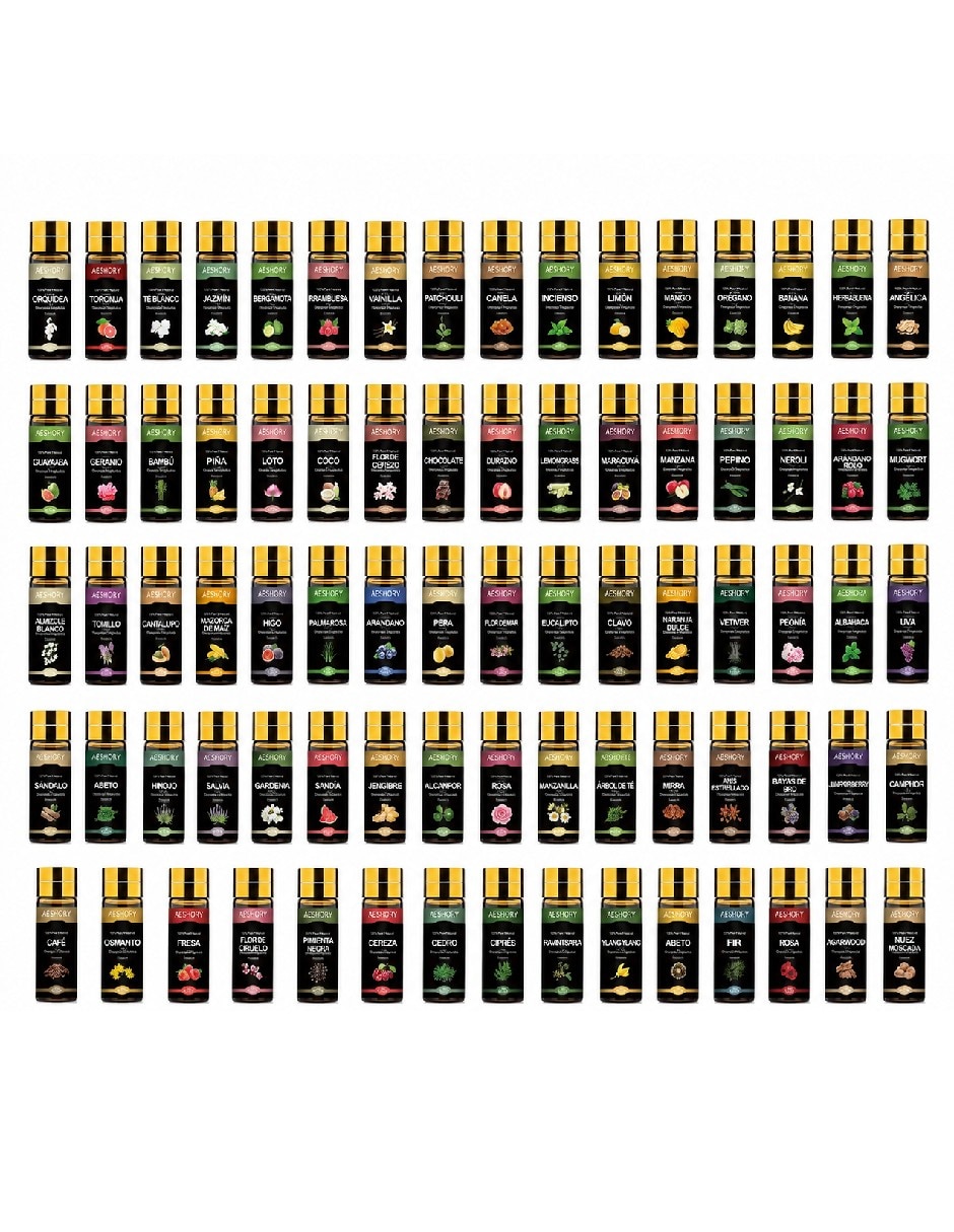 Set aceites de varios aromas