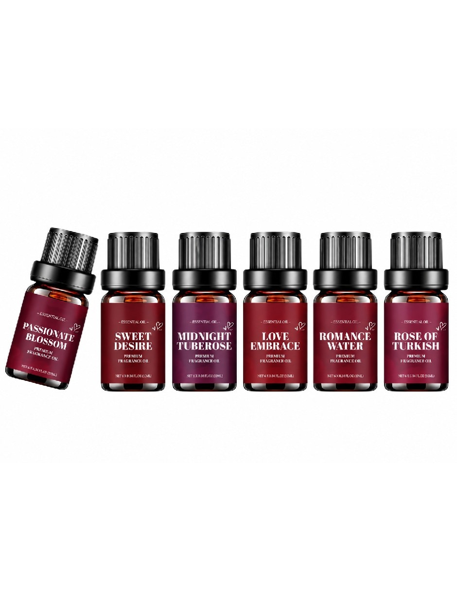 Set aceites de varios aromas