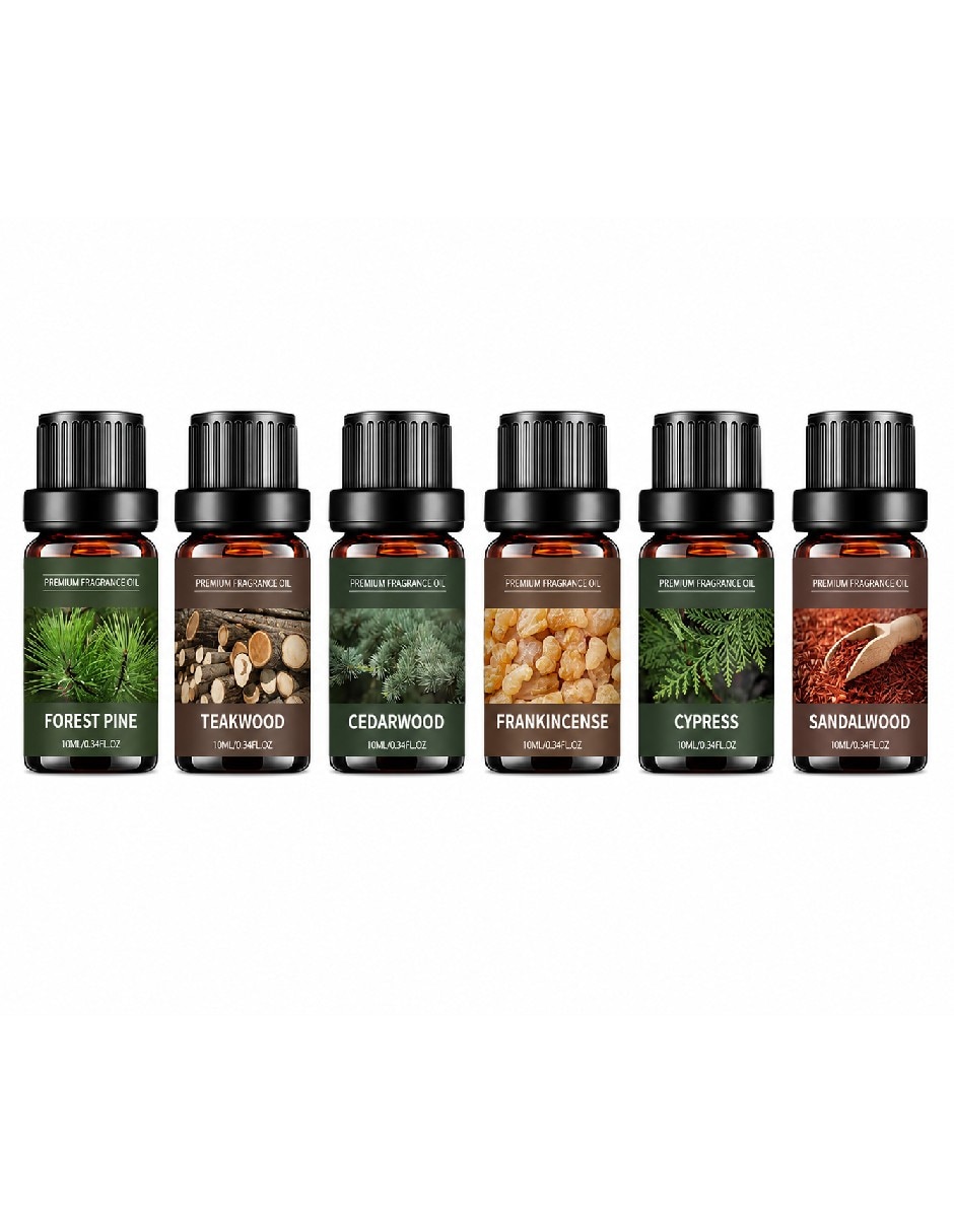 Set aceites de varios aromas