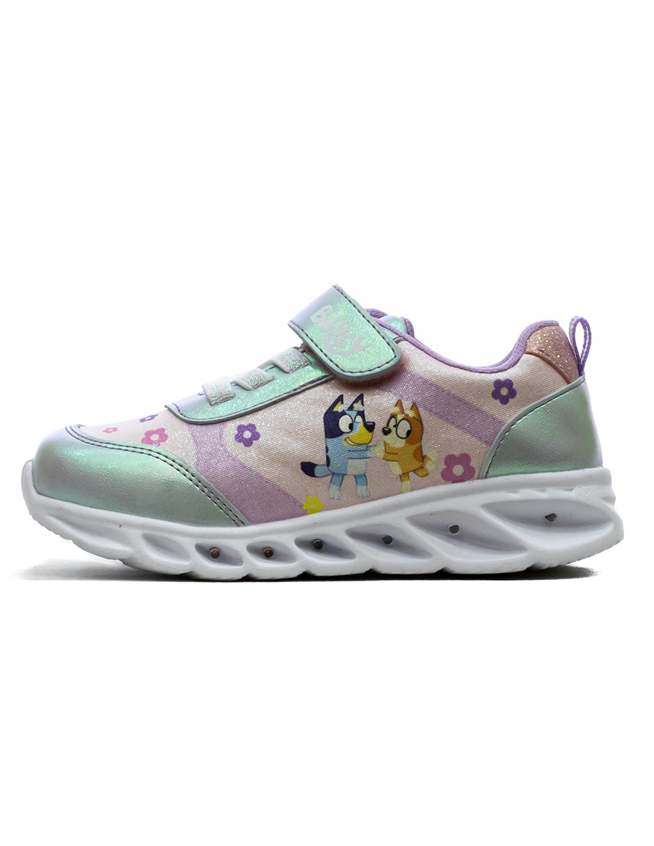 Tenis para niña Bluey y Bingo Tenis para niña Bluey y Bingo
