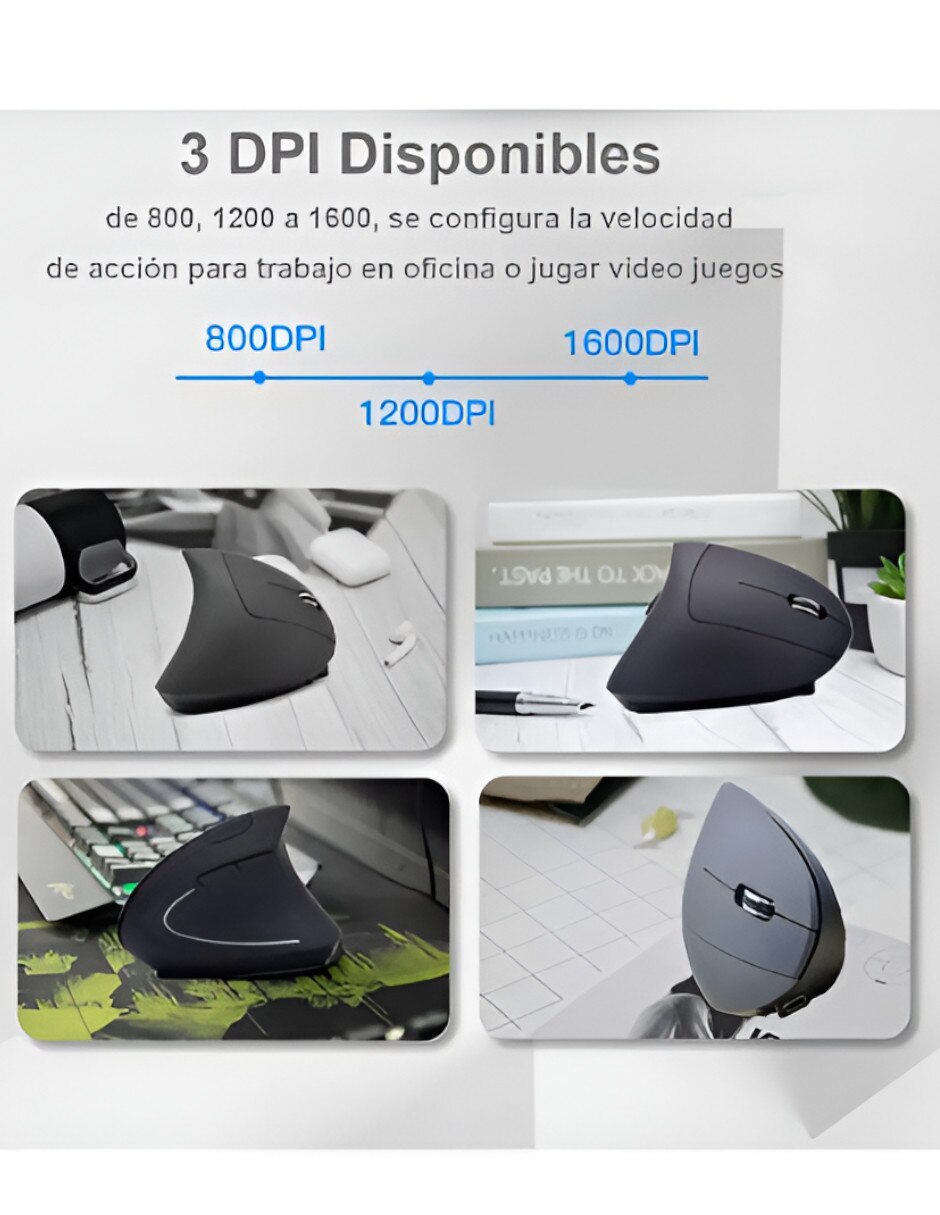 Mouse inalámbrico 3