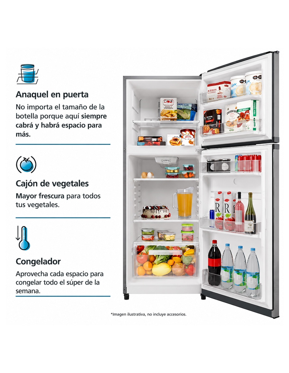 Refrigerador top mount 13 pies Home Energy Saver RME360PVMRM0 3