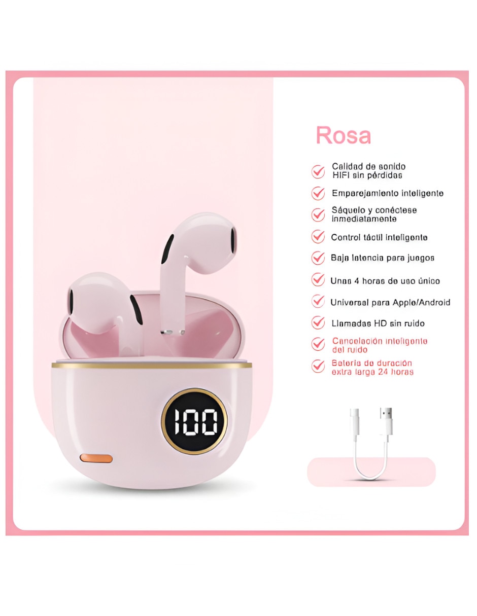 Audífonos In-Ear inalámbricos con cancelación de ruido 3