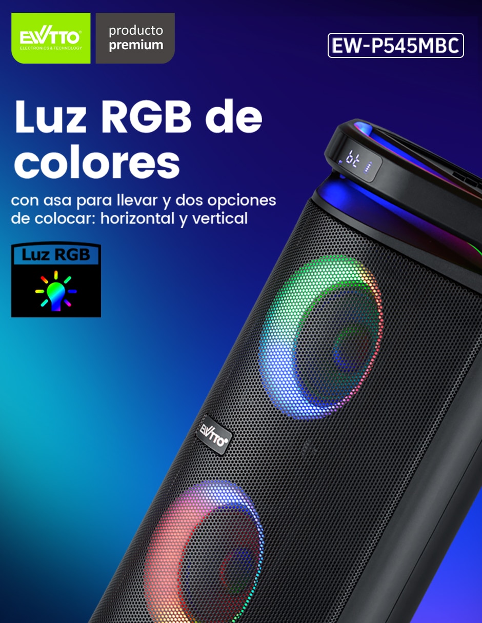 Bocina portátil bluetooth 4