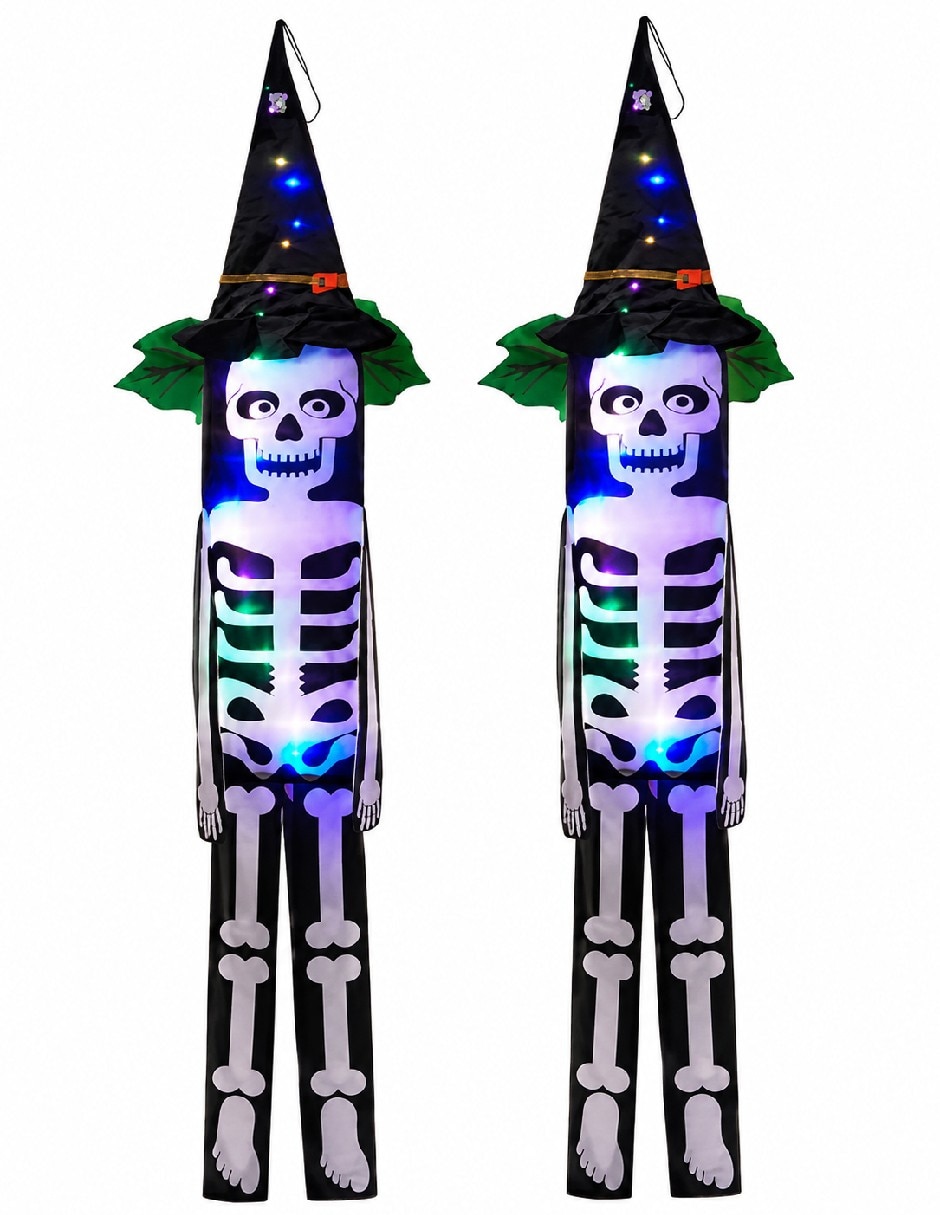 Set decoración con forma de calavera