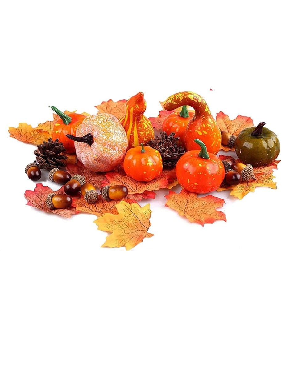 Set decoración con forma de calabazas Set decoración con forma de calabazas