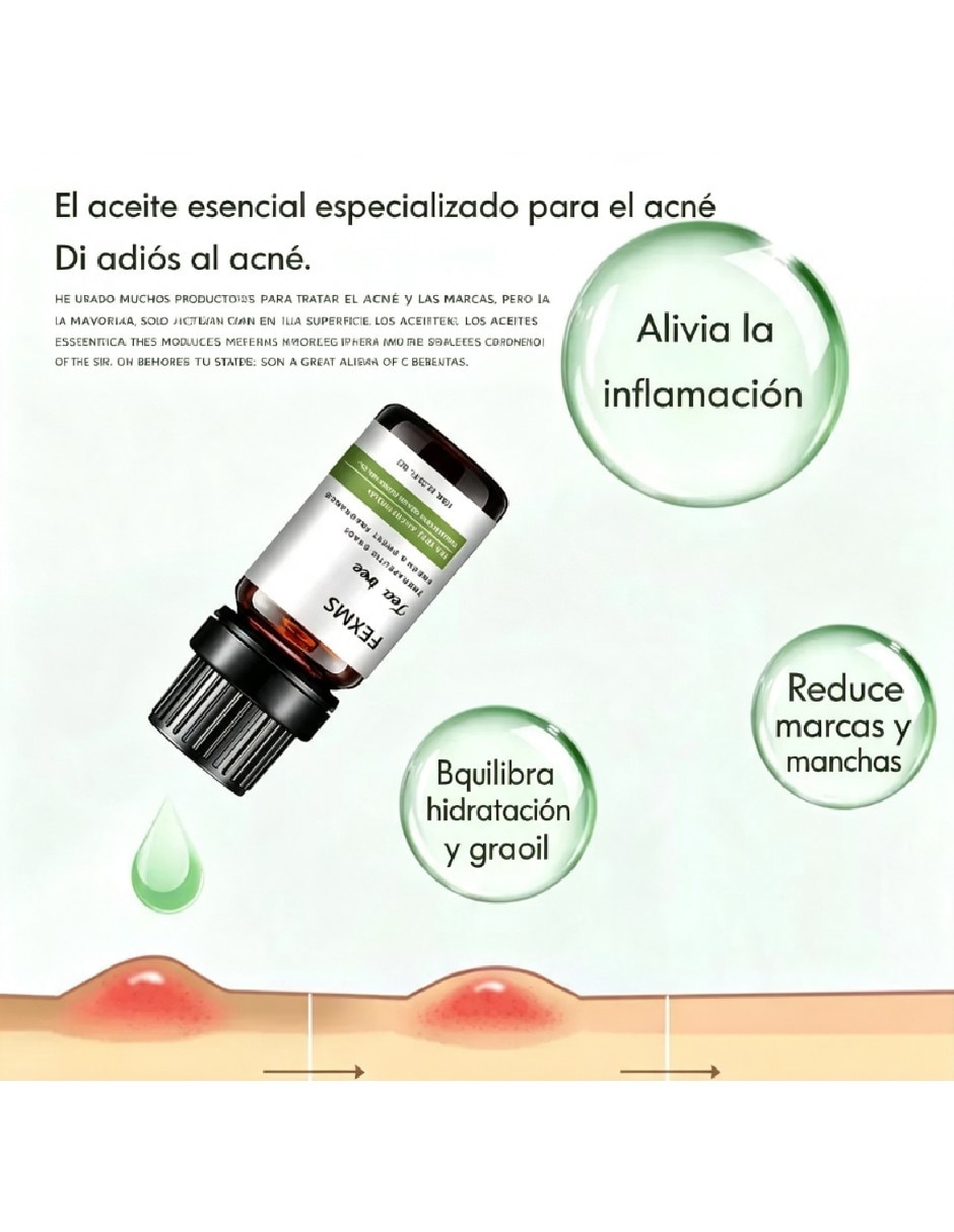 Set aceites de árbol de té 2