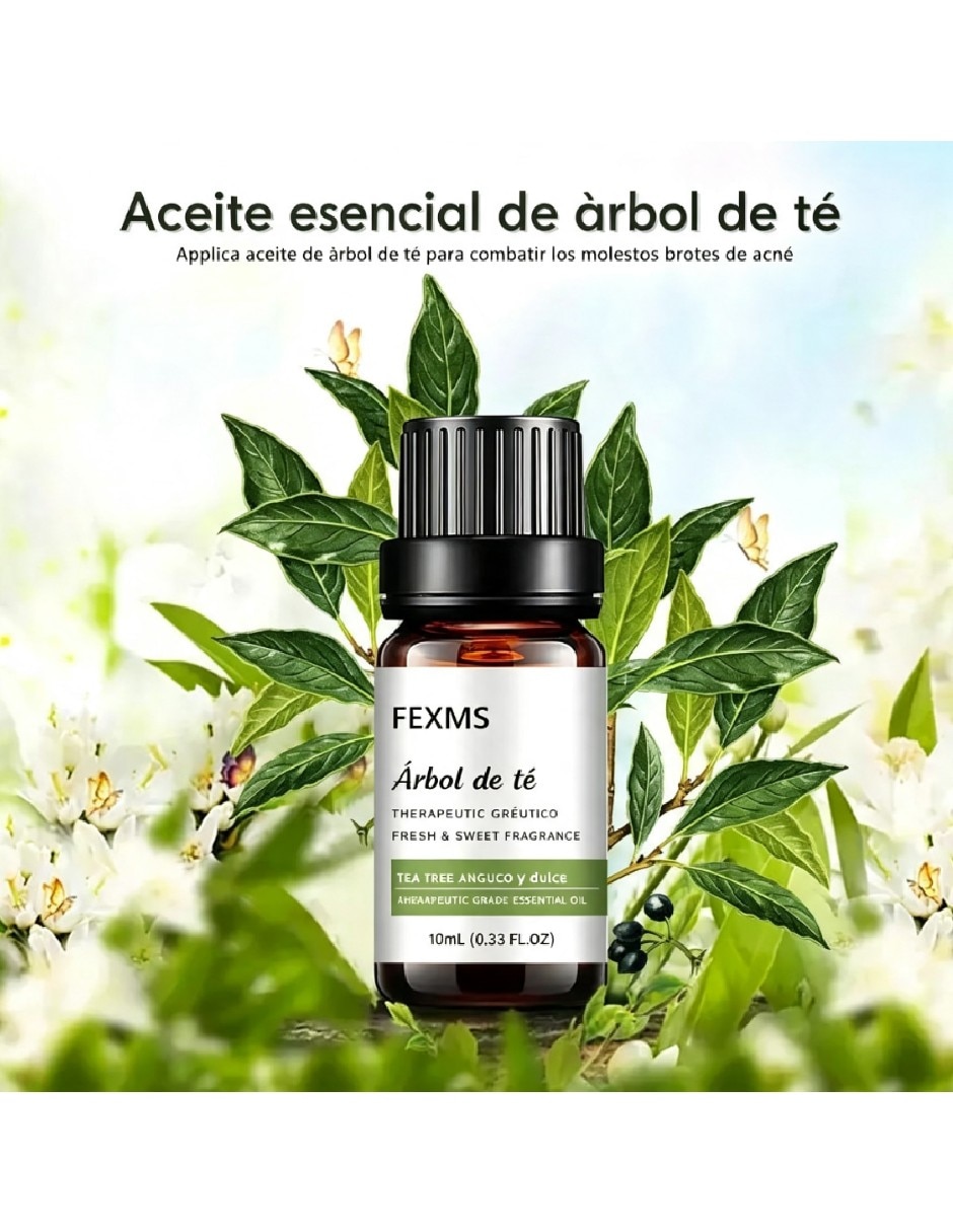 Set aceites de árbol de té 3