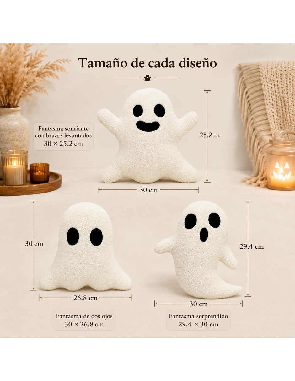 Set de cojín decorativo Fantasma 4