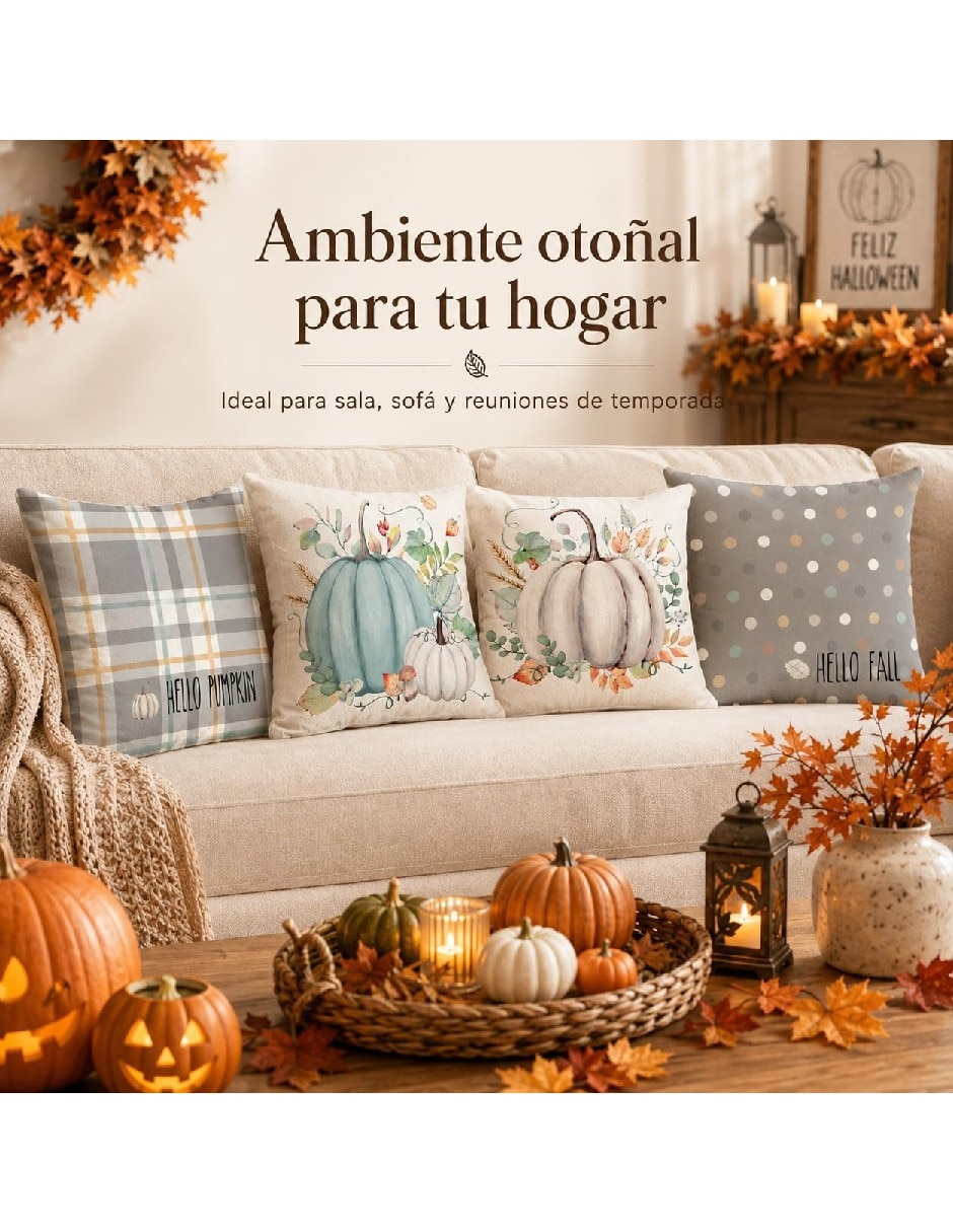 Set funda cojín 3