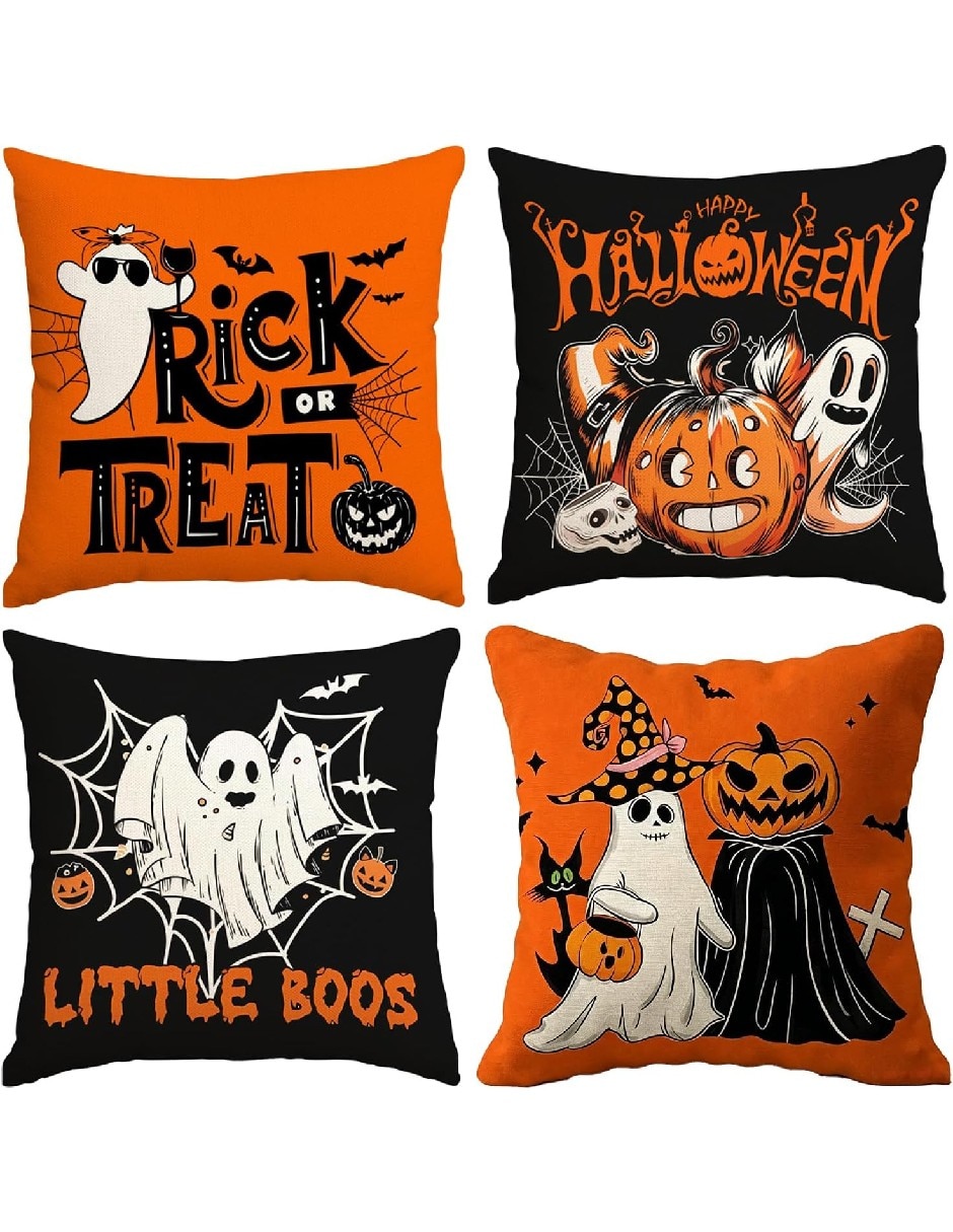 Set funda cojín Halloween