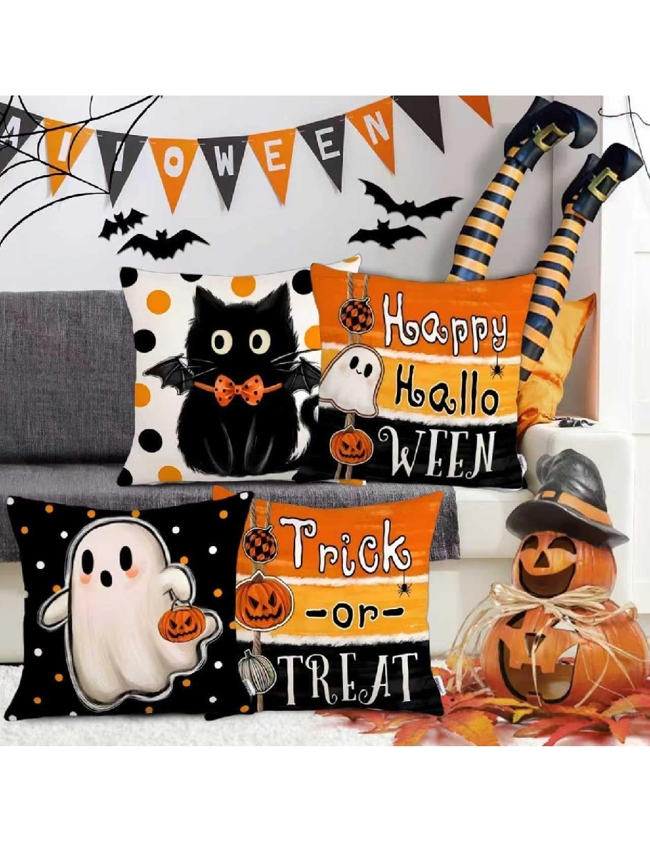 Set funda cojín Halloween 4