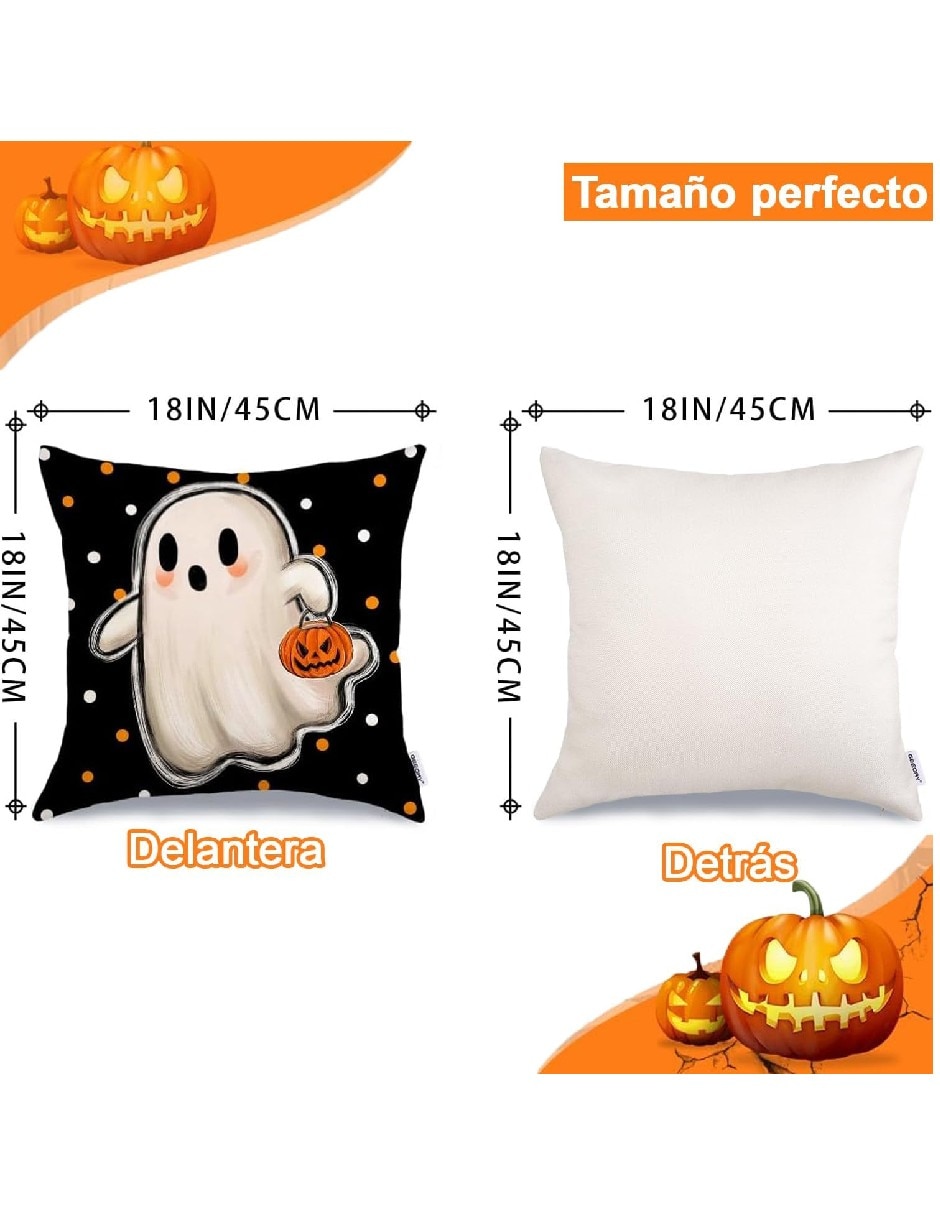 Set funda cojín Halloween 5