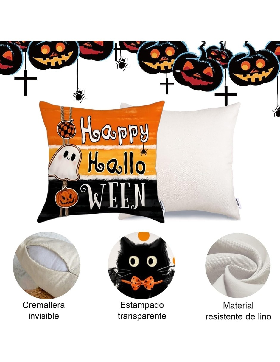 Set funda cojín Halloween 3