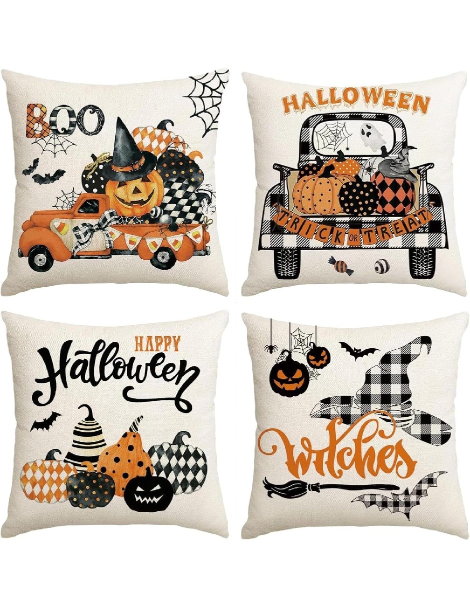 Set funda cojín Halloween